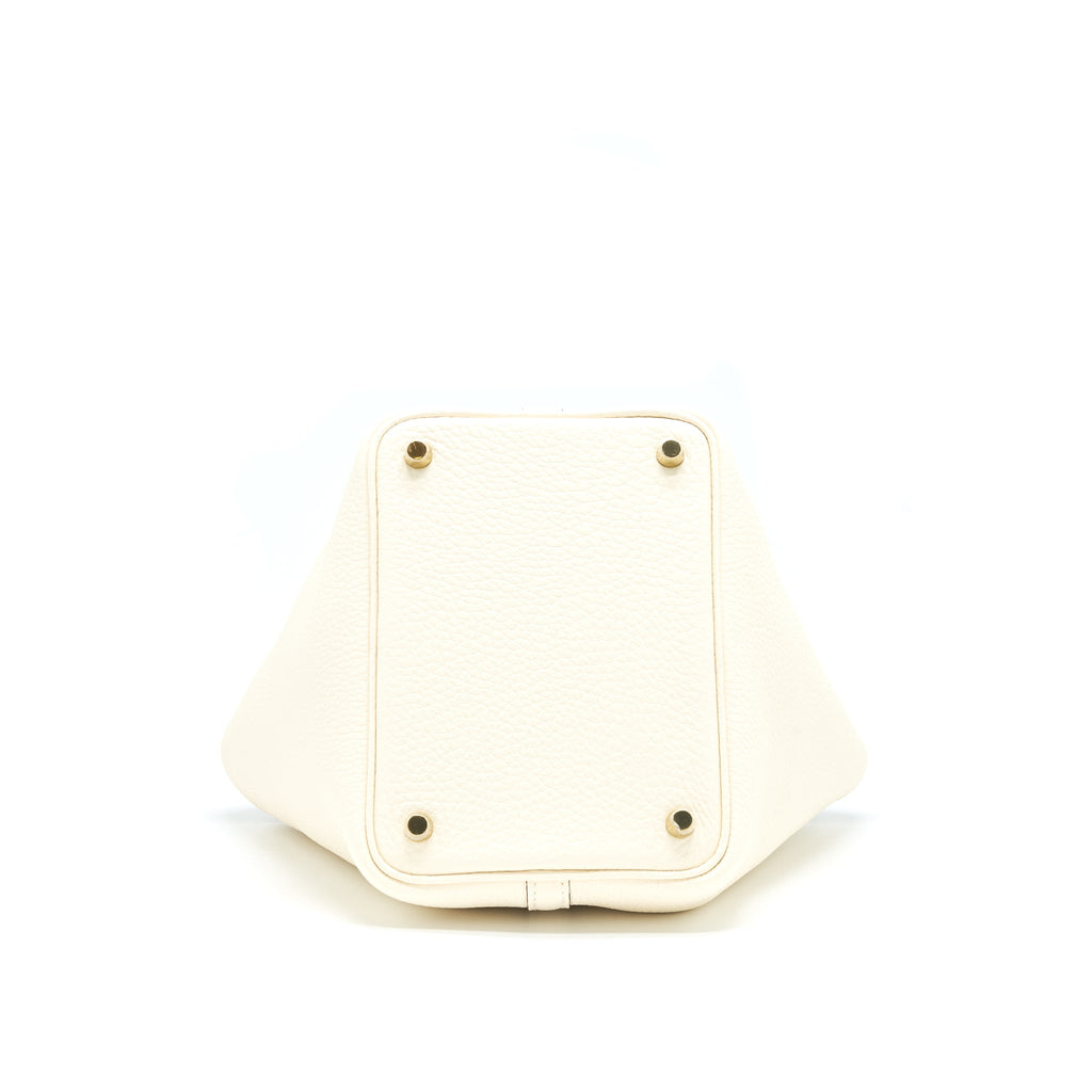 Hermes picotin 18 lock Bag nata GHW