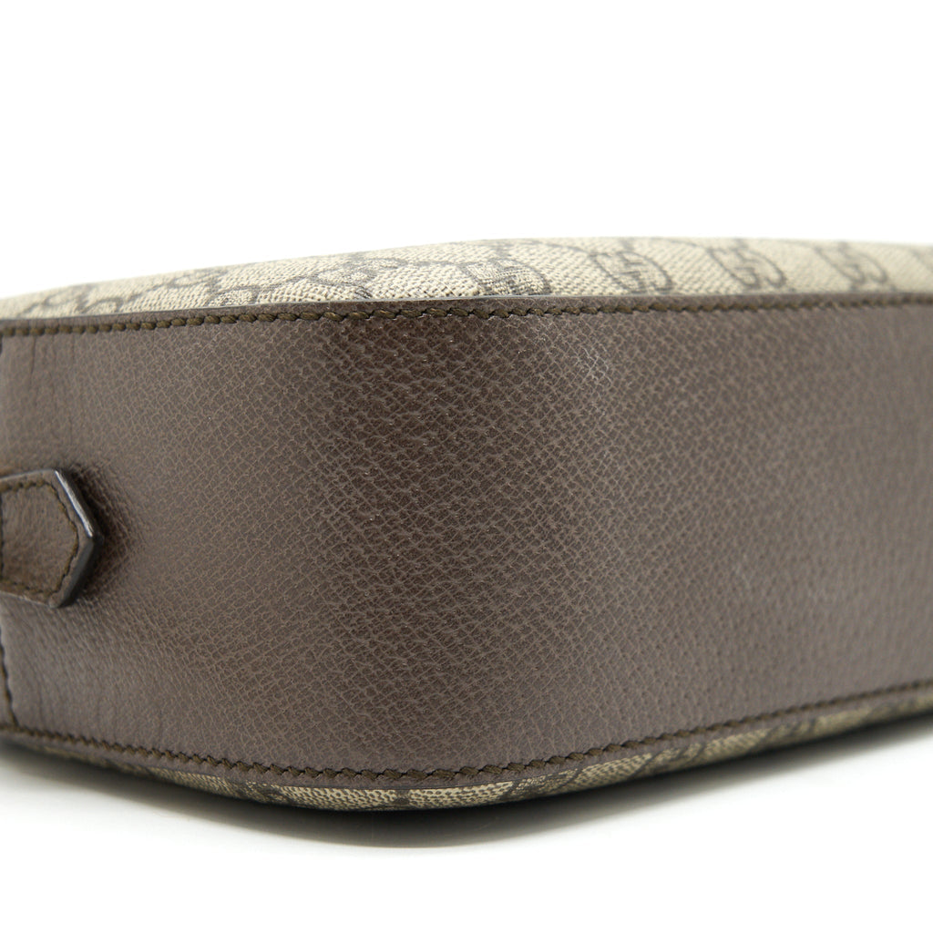 GUCCI GG SUPREME CROSSBODY BAG BROWN