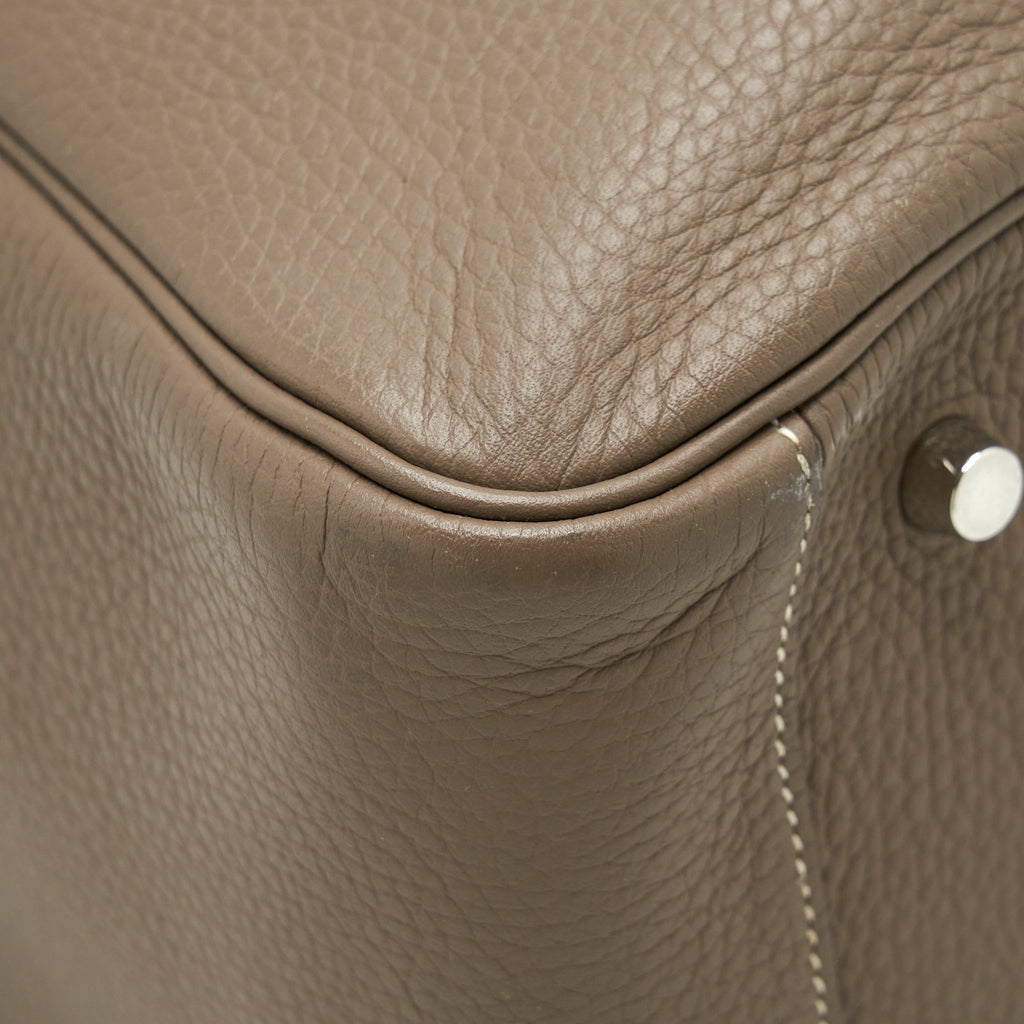 Hermes Lindy 34 Clemence Etoupe SHW