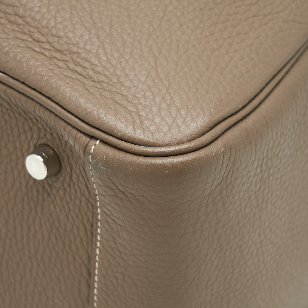 Hermes Lindy 34 Clemence Etoupe SHW