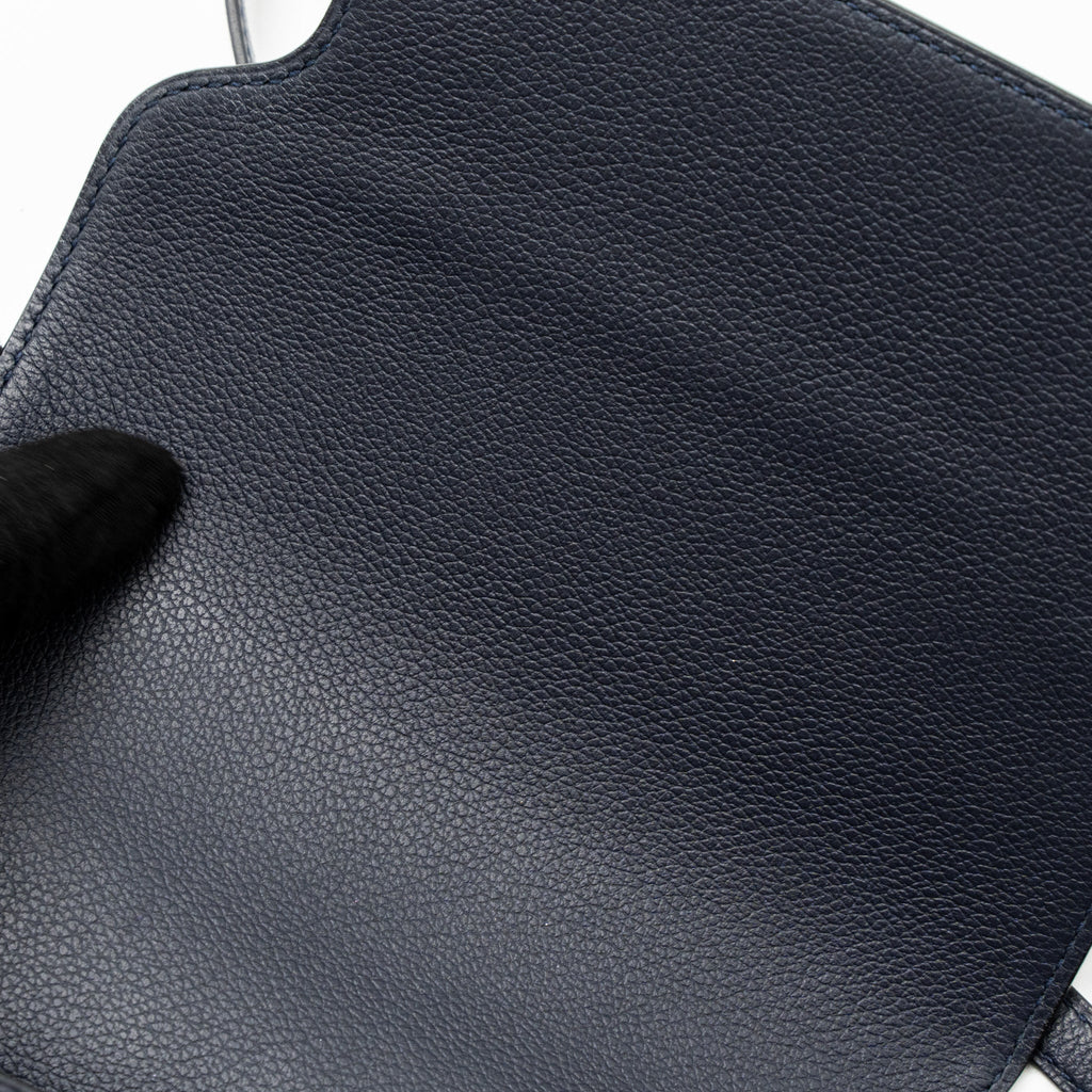 Hermes Mini Roulis Evercolour Blue Nuit GHW