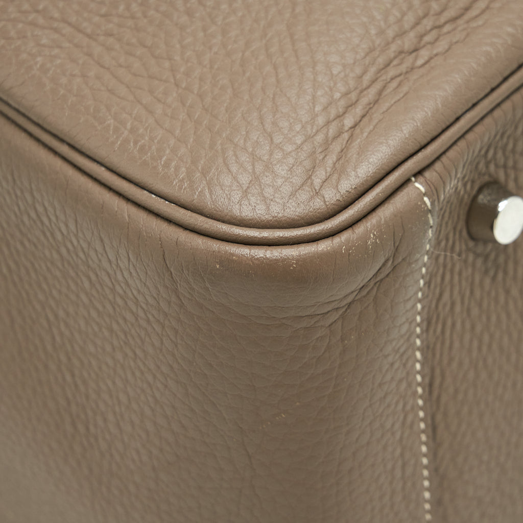 Hermes Lindy 34 Clemence Etoupe SHW