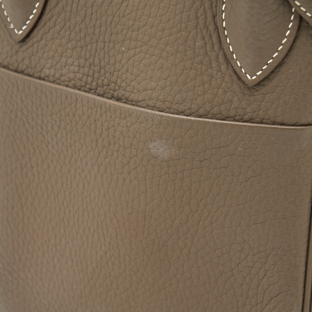 Hermes Lindy 34 Clemence Etoupe SHW