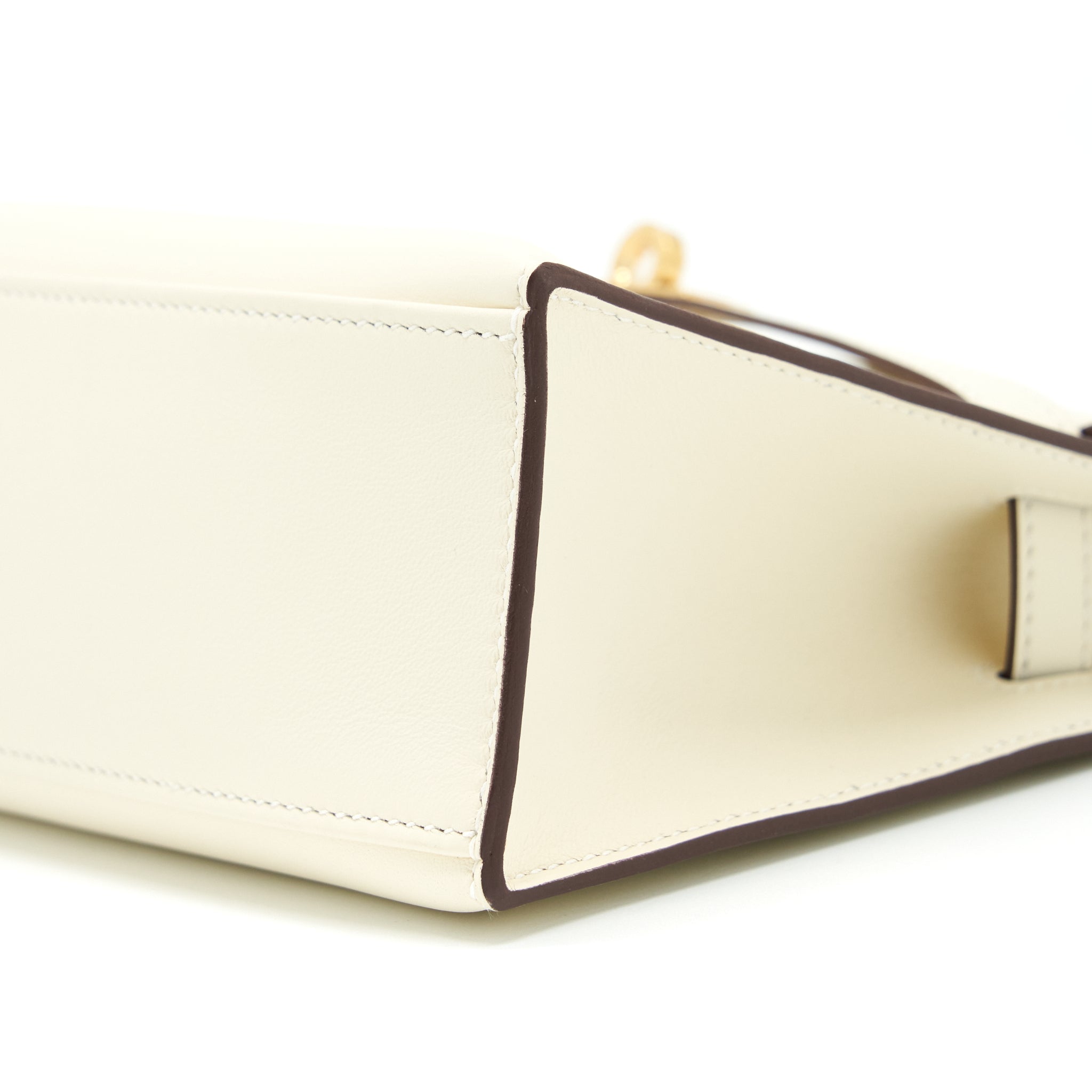 HERMES KELLY POCHETTE SWIFT NATA GHW