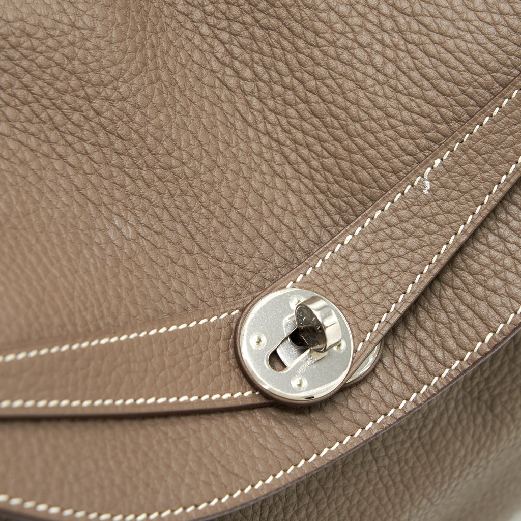 Hermes Lindy 34 Clemence Etoupe SHW