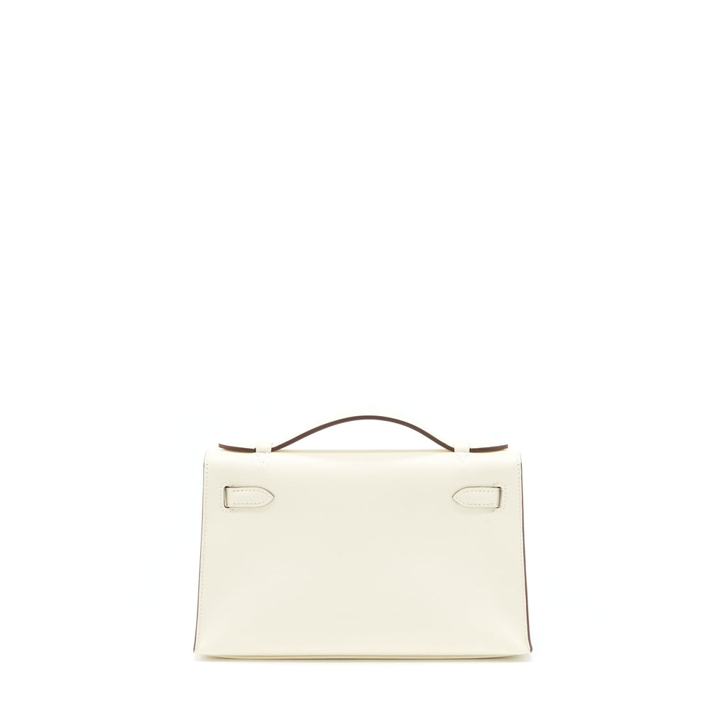 HERMES KELLY POCHETTE SWIFT NATA GHW