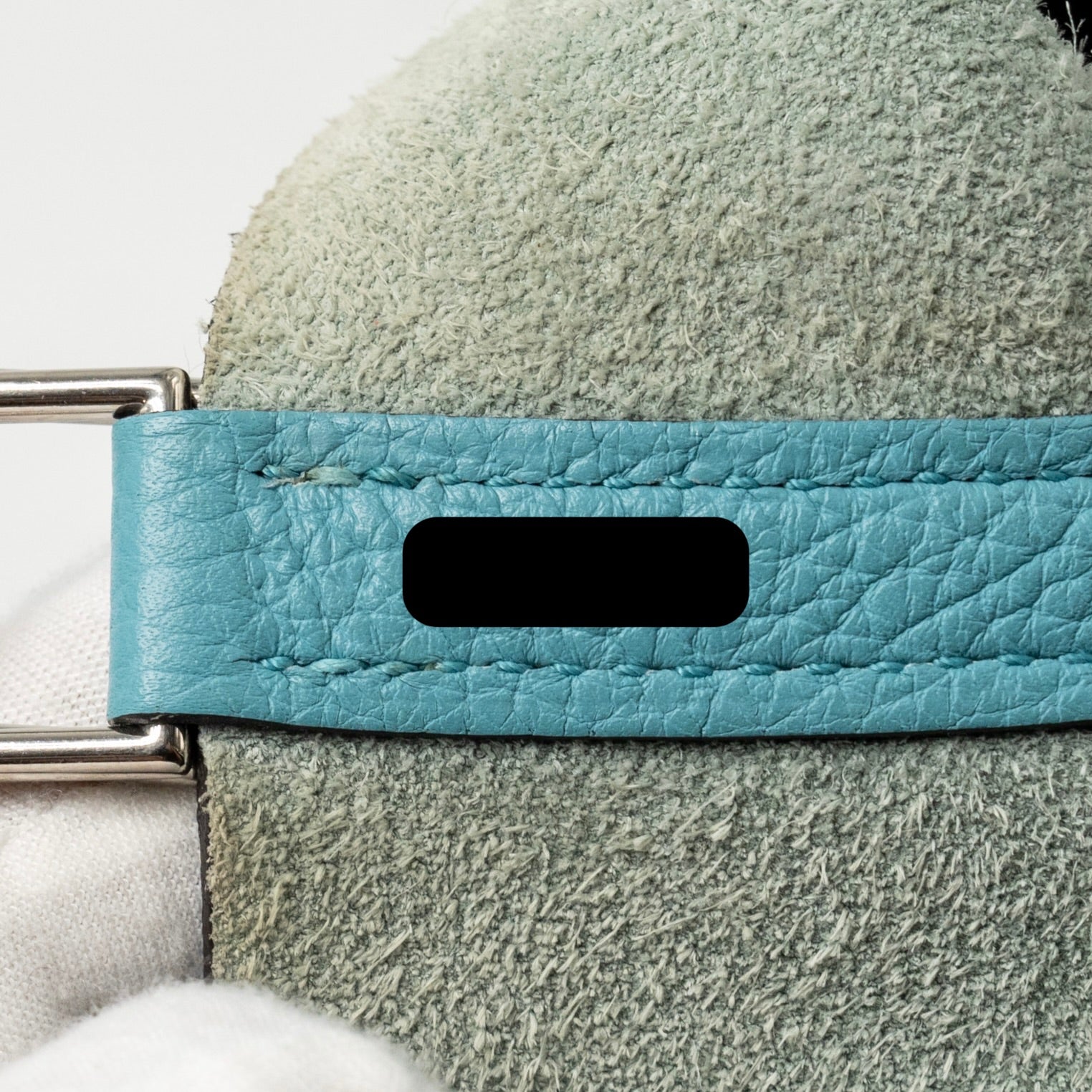 HERMES PICOTIN 22 LOCK BAG CLEMENCE 3Z BLUE SAINT CYR SHW