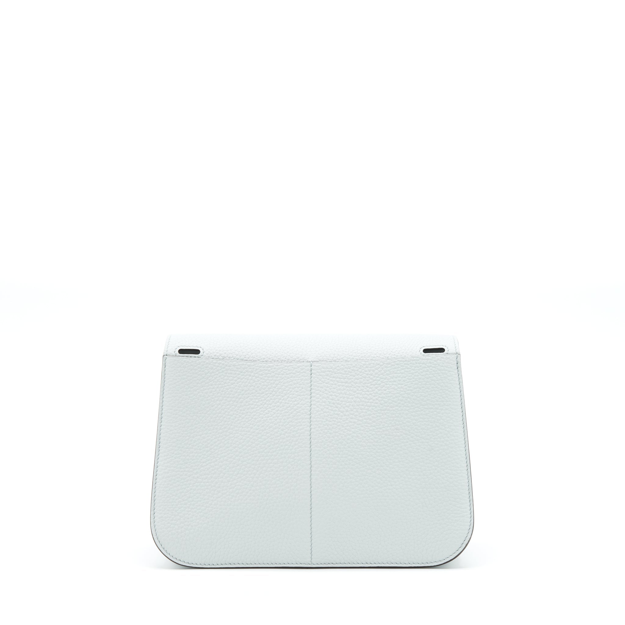 HERMES HALZAN 25 CLEMENCE BLUE PALE SHW