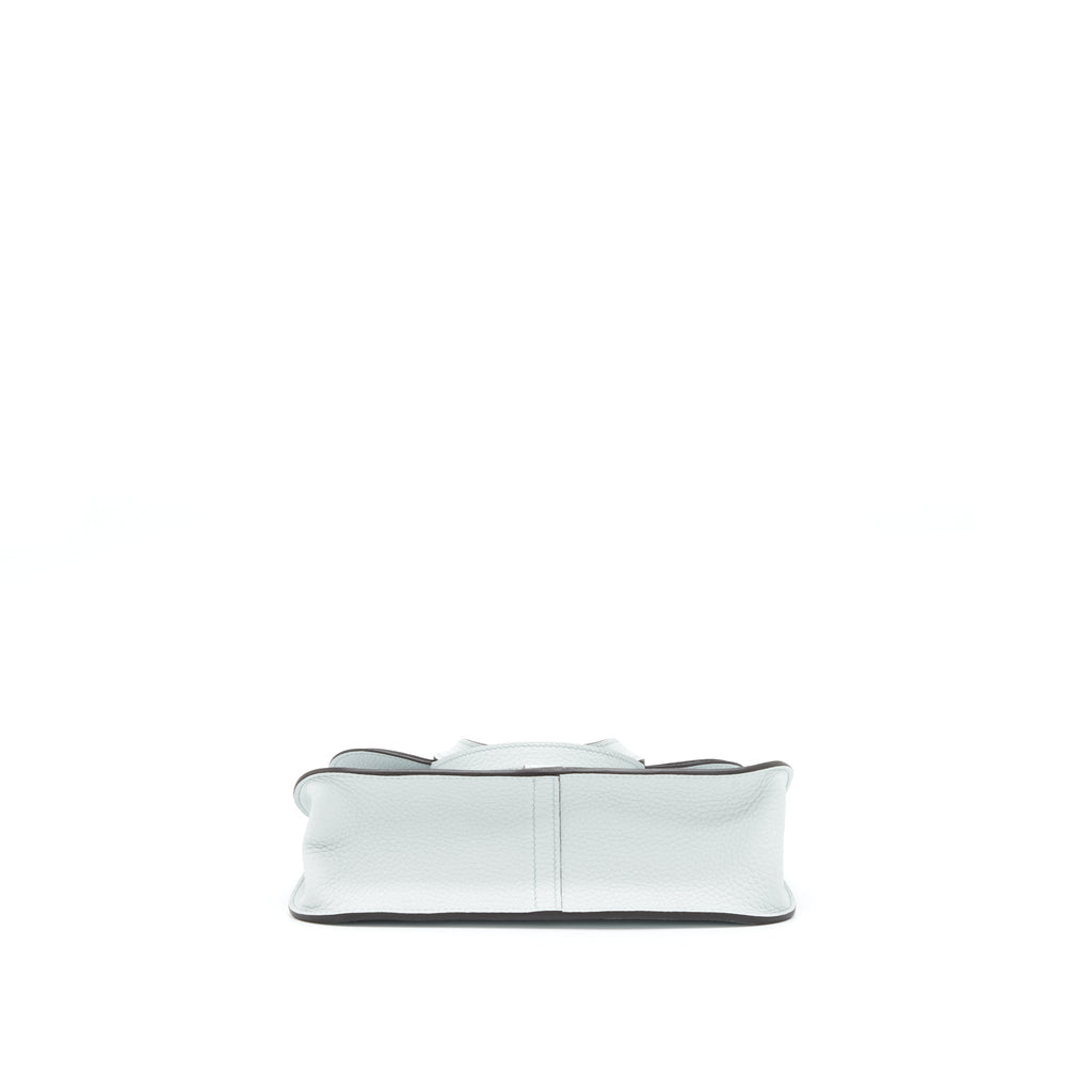 HERMES HALZAN 25 CLEMENCE BLUE PALE SHW