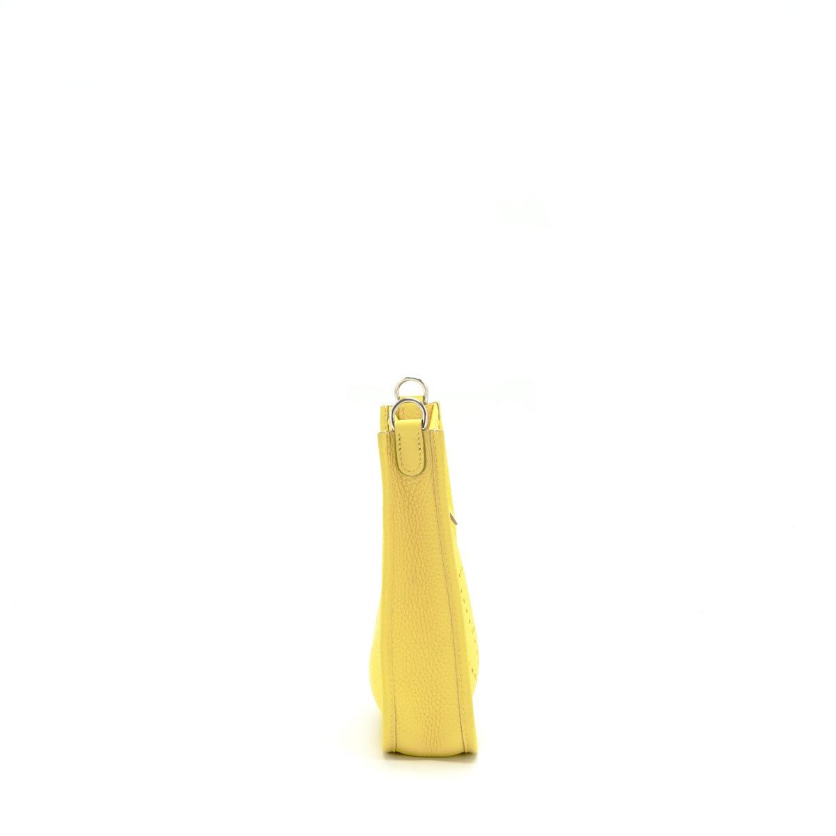 Hermes Mini Evelyne Clemence Lime/Lime SHW