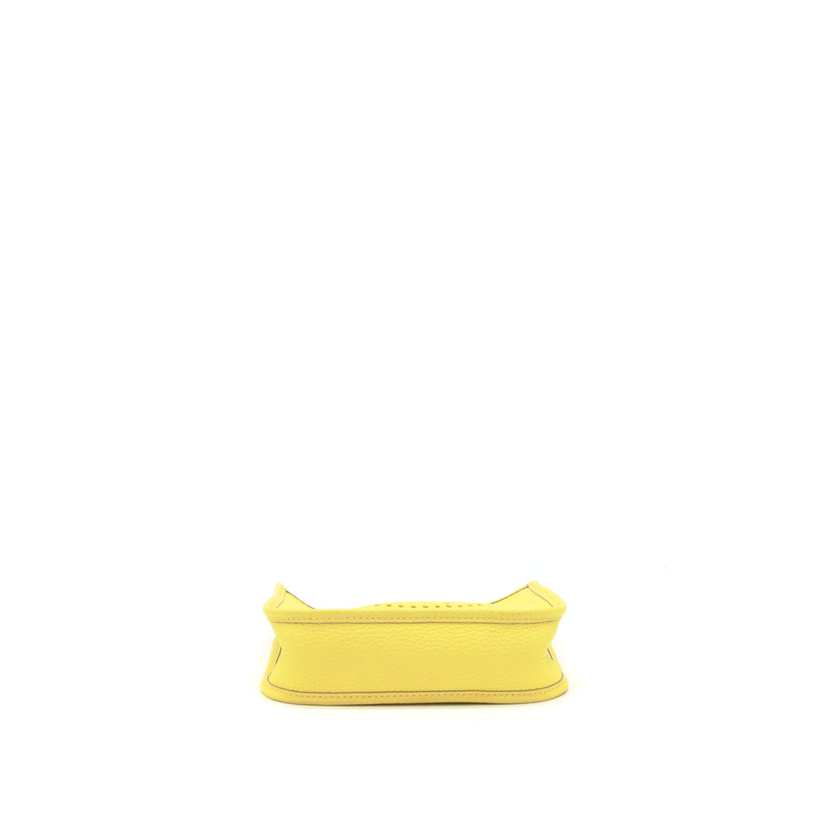 Hermes Mini Evelyne Clemence Lime/Lime SHW