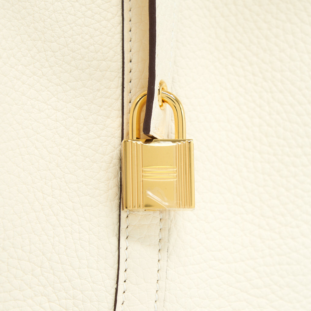 Hermes picotin 18 lock Bag nata GHW