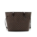 LOUIS VUITTON NEVERFULL MM DAMIER EBENE CANVAS WITHOUT INSIDE POUCH