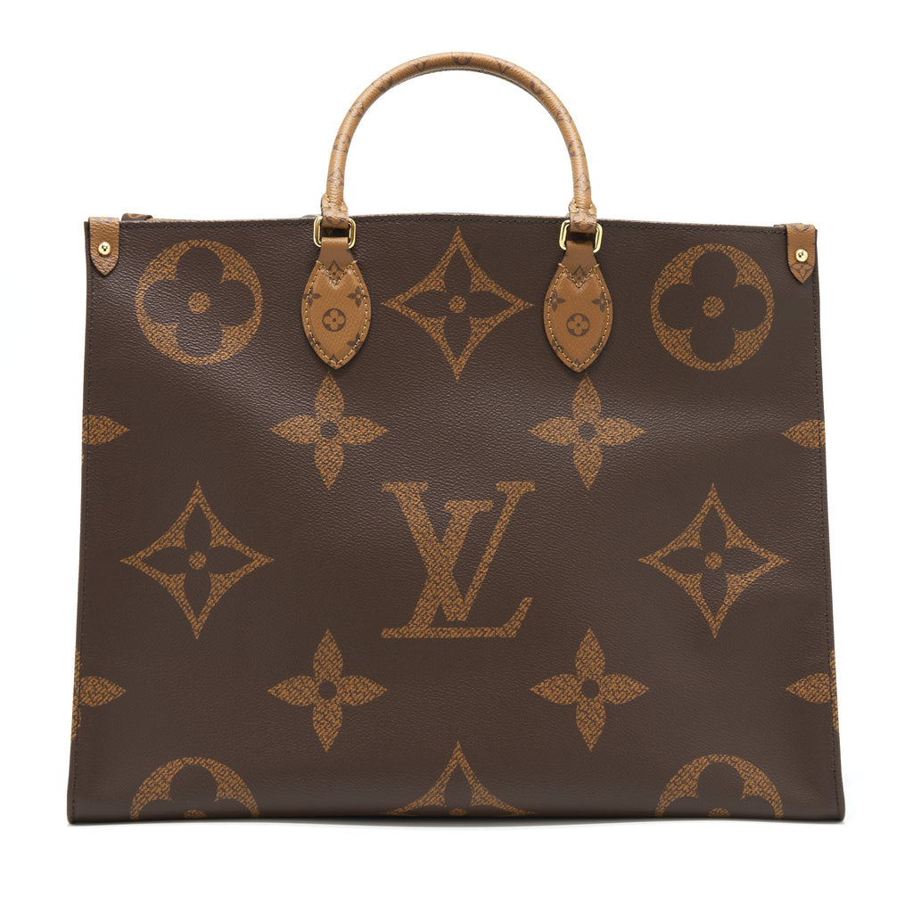 LOUIS VUITTON ON-THE-GO GM MONOGRAM REVERSE CANVAS YEAR 2019