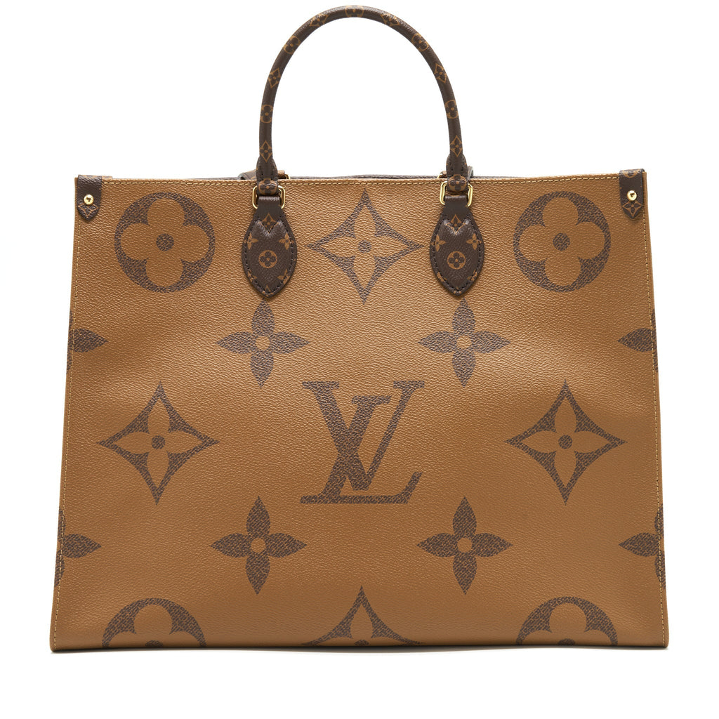 LOUIS VUITTON ON-THE-GO GM MONOGRAM REVERSE CANVAS YEAR 2019