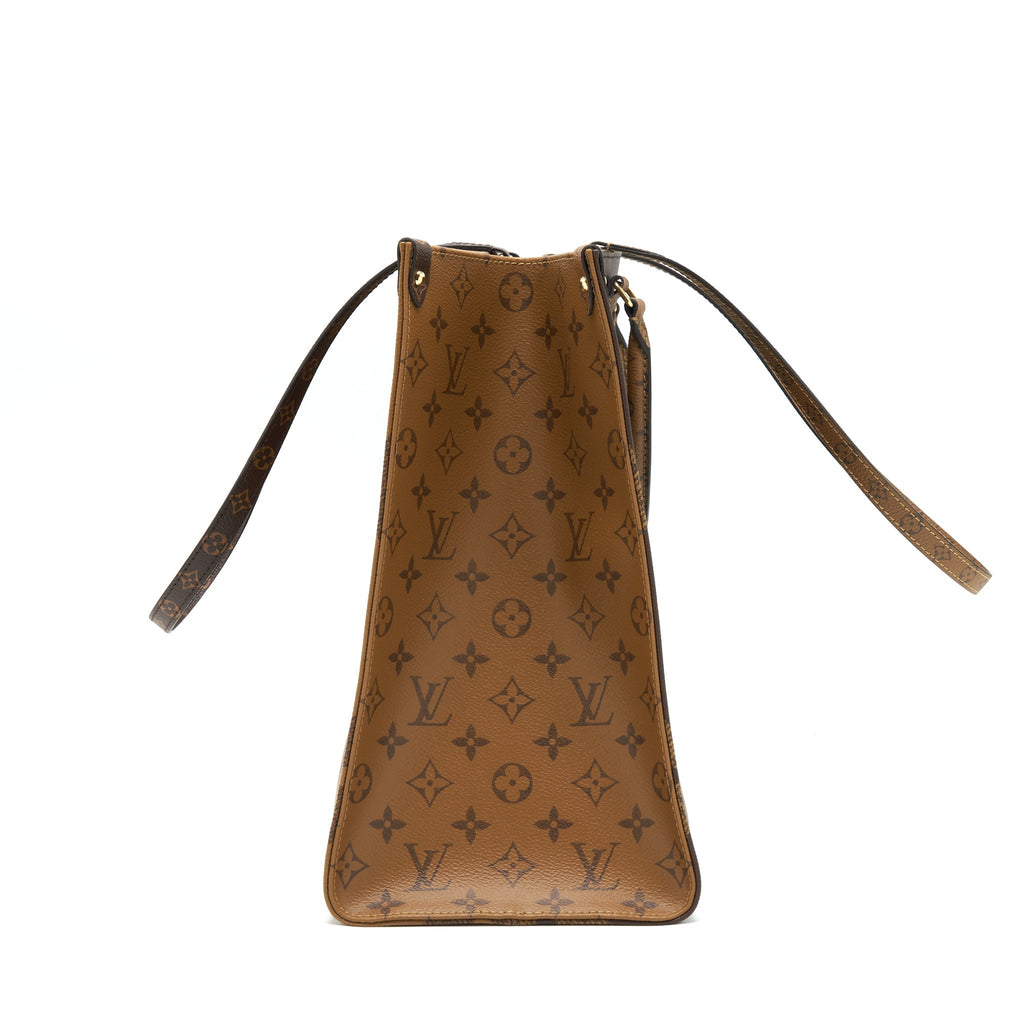 LOUIS VUITTON ON-THE-GO GM MONOGRAM REVERSE CANVAS YEAR 2019