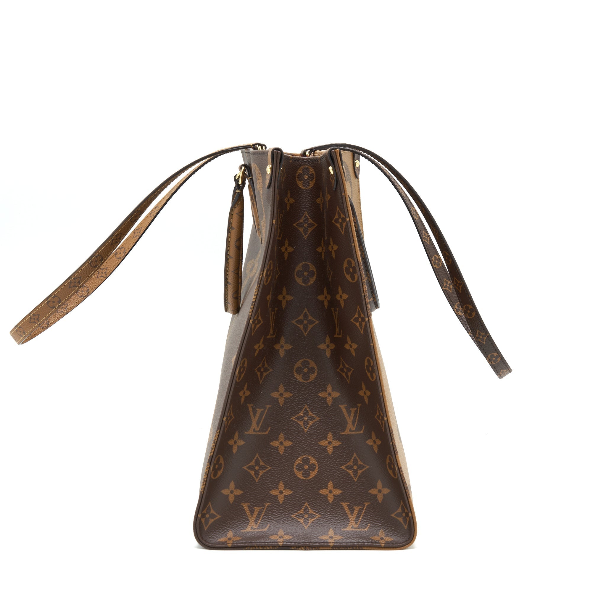 LOUIS VUITTON ON-THE-GO GM MONOGRAM REVERSE CANVAS YEAR 2019