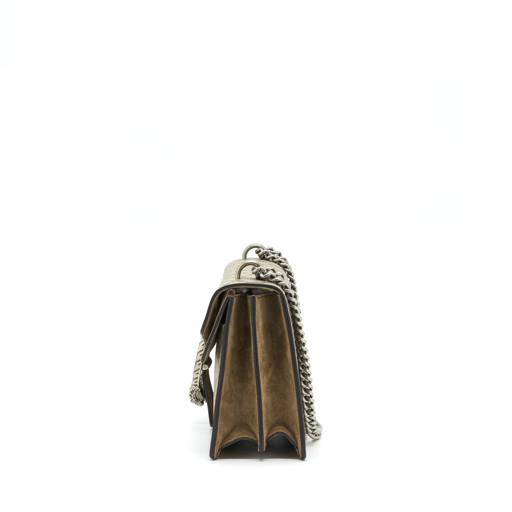 GUCCI DIONYSUS GG SMALL SHOULDER BAG BEIGE