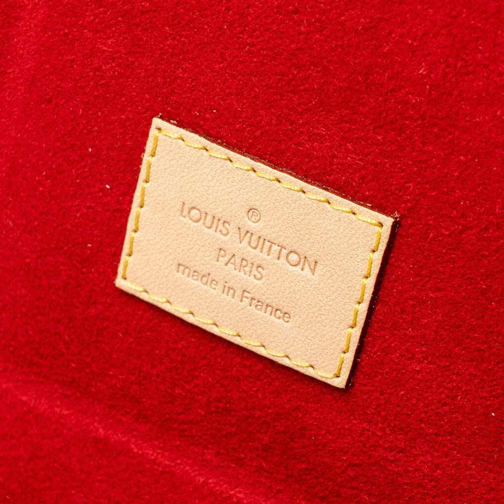 LOUIS VUITTON COFFRET JOAILLERIE MONOGRAM CANVAS ROUGE FUSION