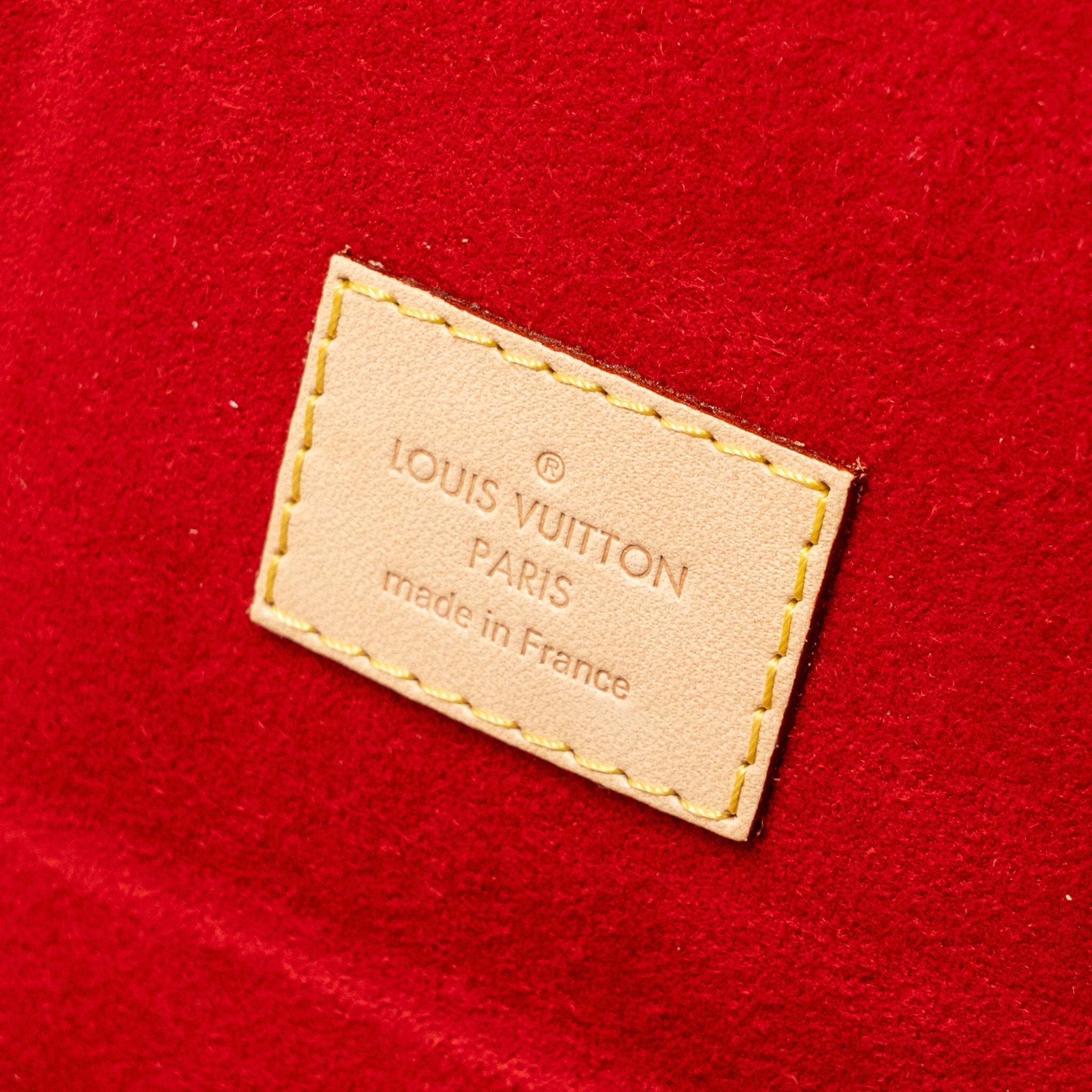 LOUIS VUITTON COFFRET JOAILLERIE MONOGRAM CANVAS ROUGE FUSION