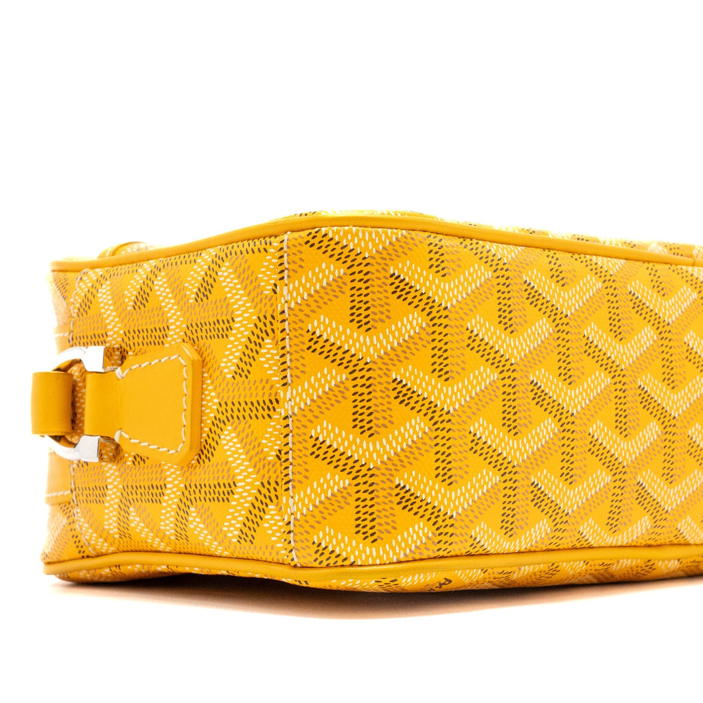 GOYARD CAP VERT PM CROSSBODY BAG GOYARDINE CANVAS YELLOW SHW
