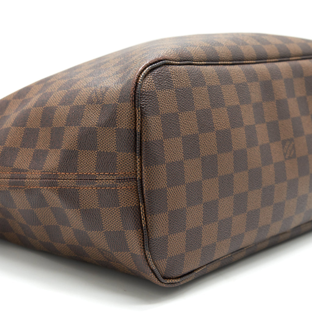 LOUIS VUITTON NEVERFULL MM DAMIER EBENE CANVAS WITHOUT INSIDE POUCH
