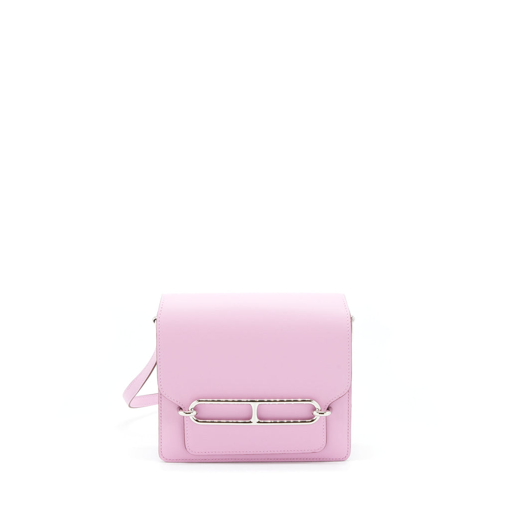 Hermes Mini Roulis Swift Mauve Sylvestre SHW