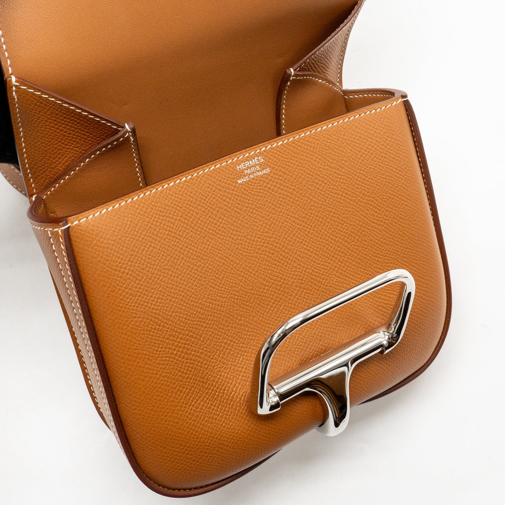 HERMES DELLA CAVALLERIA MINI BAG EPSOM GOLD SHW