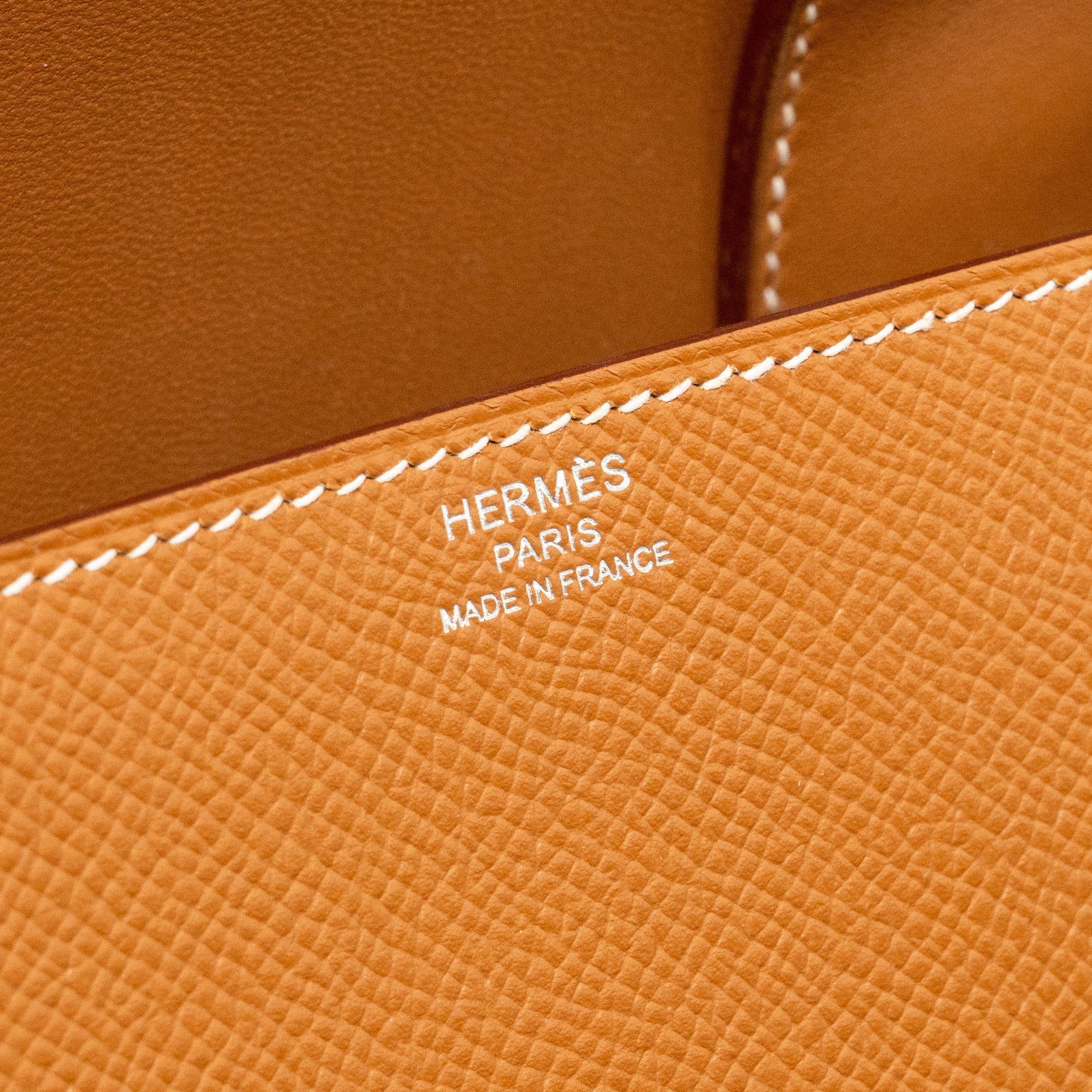 HERMES DELLA CAVALLERIA MINI BAG EPSOM GOLD SHW