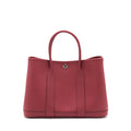 HERMES GARDEN PARTY 30 VACHE COUNTRY K1 ROUGE GRENAT SHW