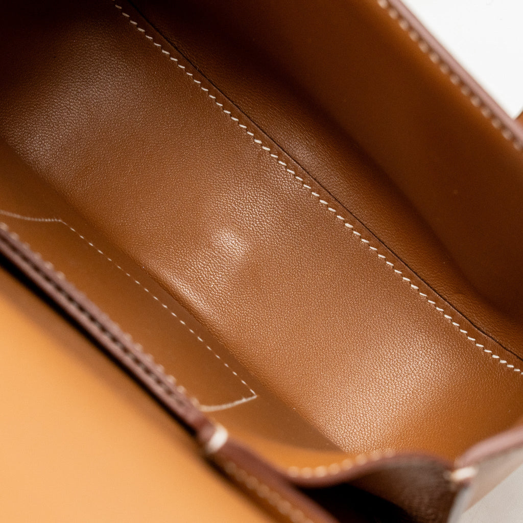 HERMES DELLA CAVALLERIA MINI BAG EPSOM GOLD SHW