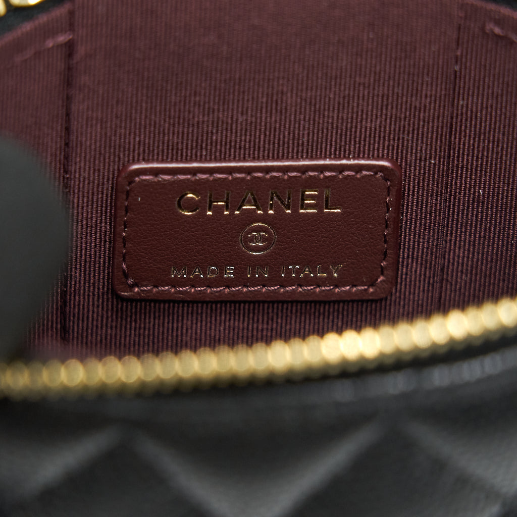 CHANEL CLASSIC VANITY PHONE HOLDER WITH CHAIN