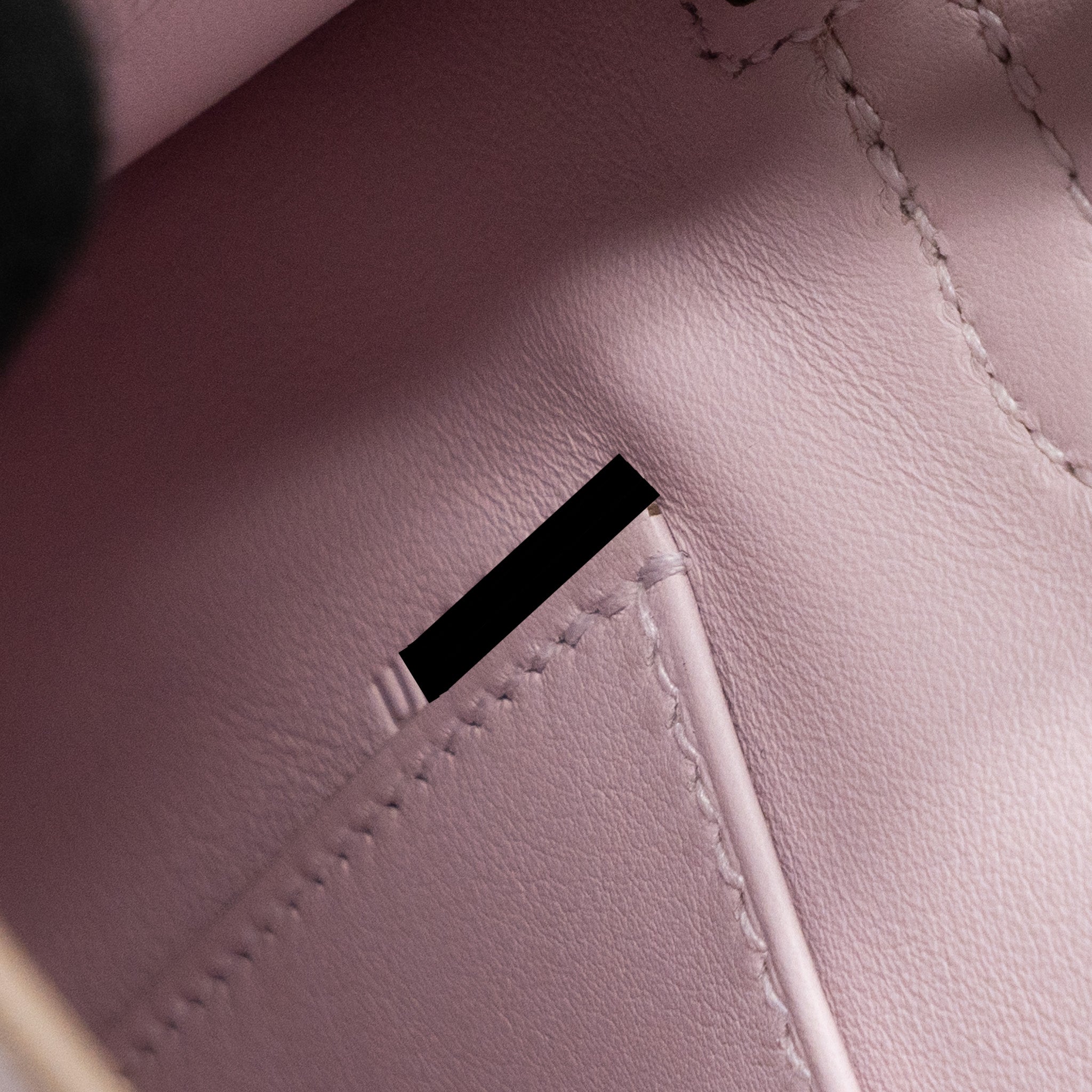 HERMES KELLY POCHETTE SWIFT MAUVE PALE SHW