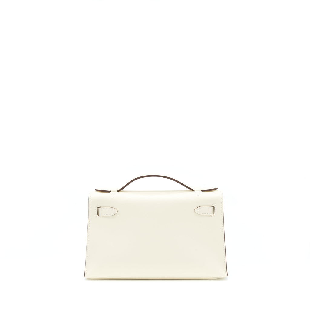 HERMES KELLY POCHETTE SWIFT NATA GHW