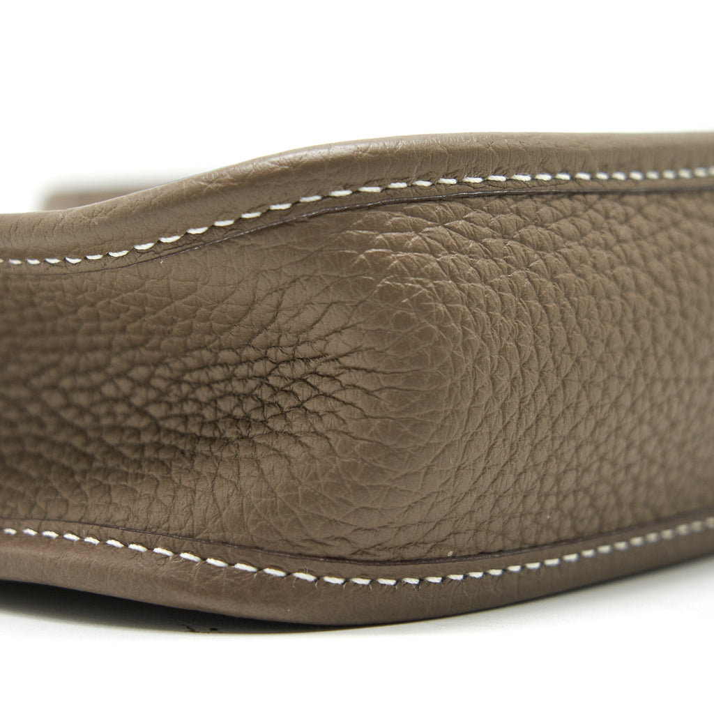 Hermes Mini Evelyne Etoupe SHW