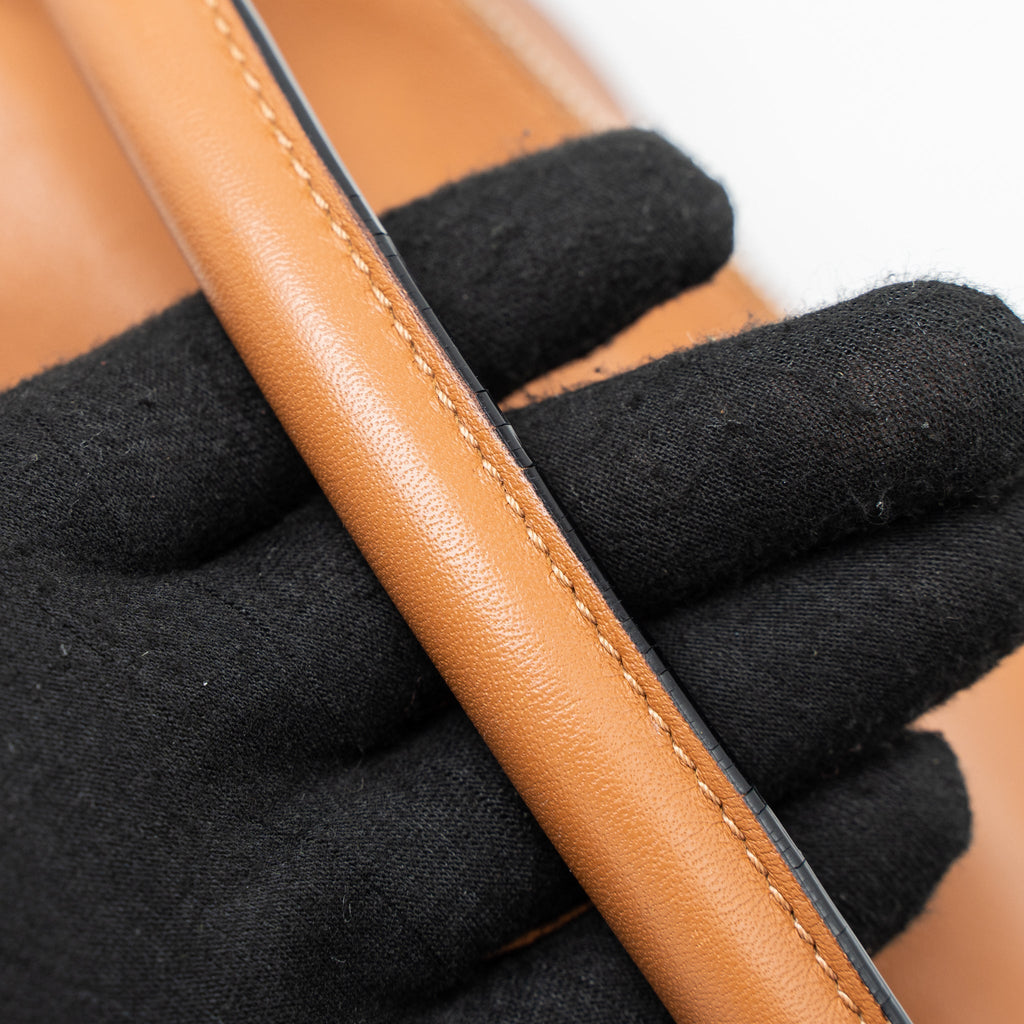 LOEWE SMALL PUZZLE BAG CALFSKIN TAN SHW