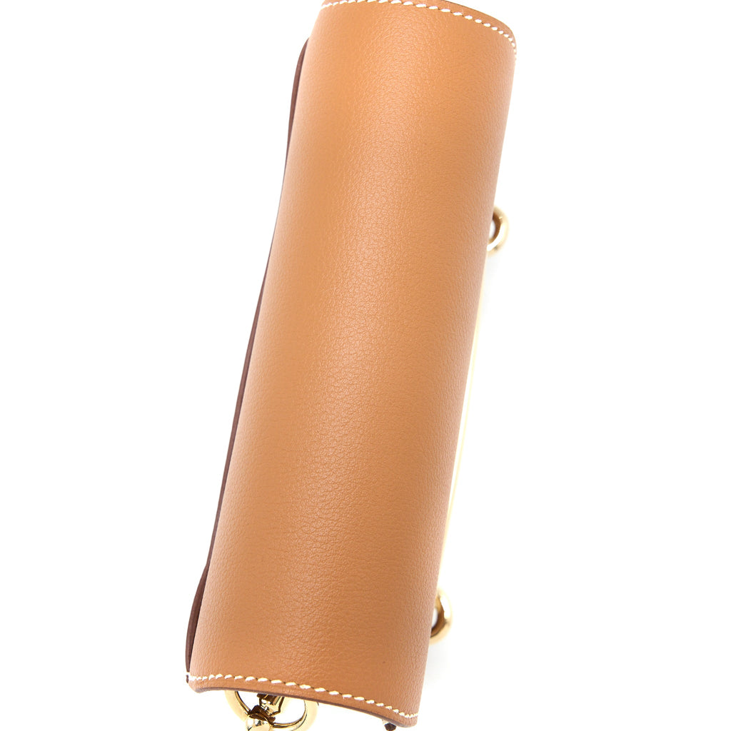 Hermes Mini Roulis Evercolor Gold LGHW