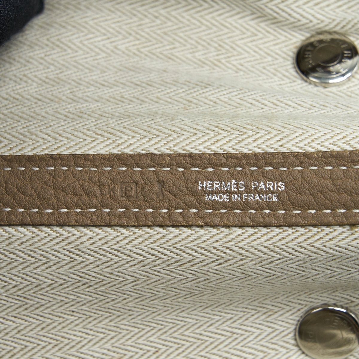 Hermes Garden Party 36 Etoupe SHW