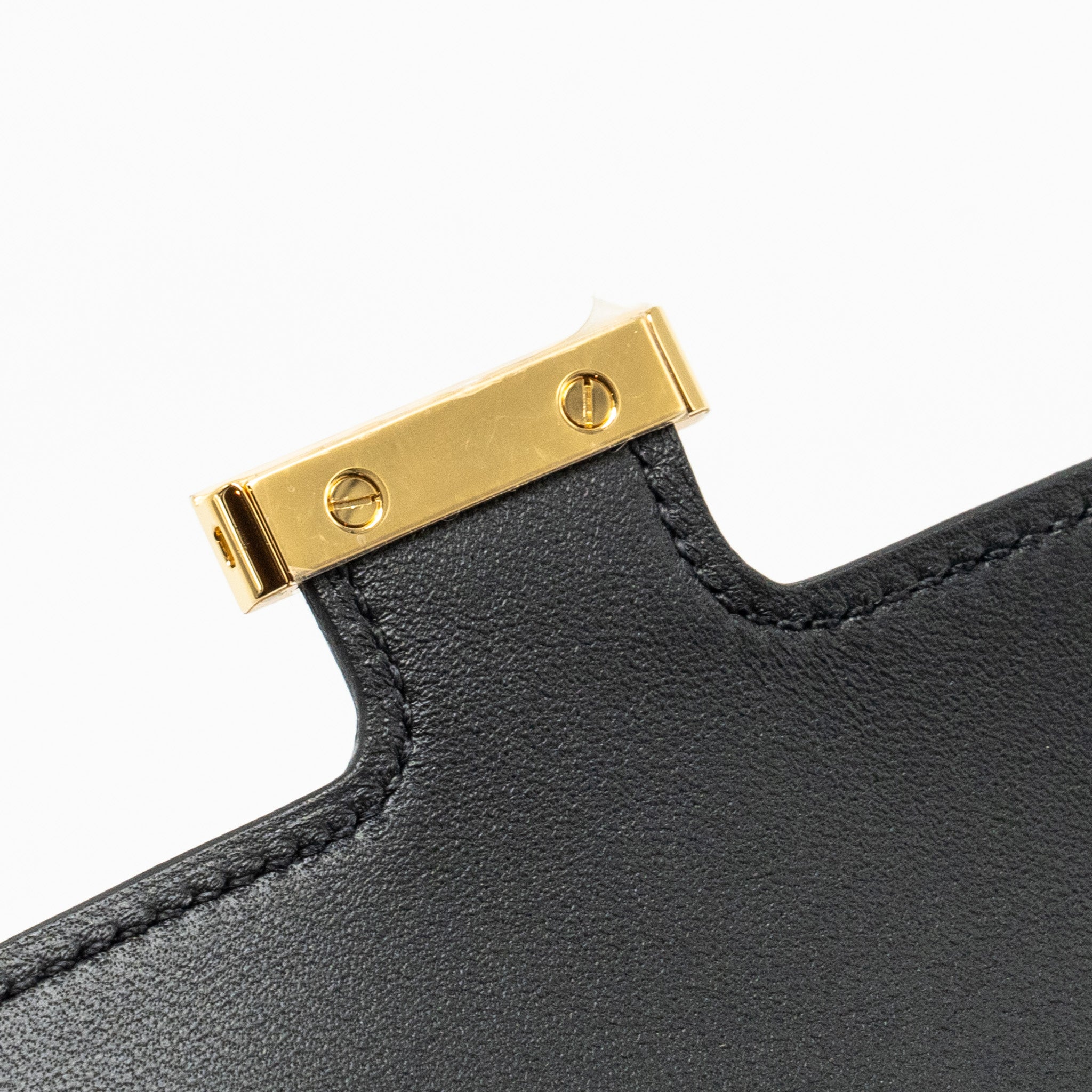 HERMES CONSTANCE SLIM EPSOM BLACK GHW