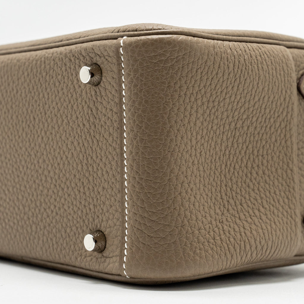 HERMES MINI LINDY CLEMENCE ETOUPE SHW