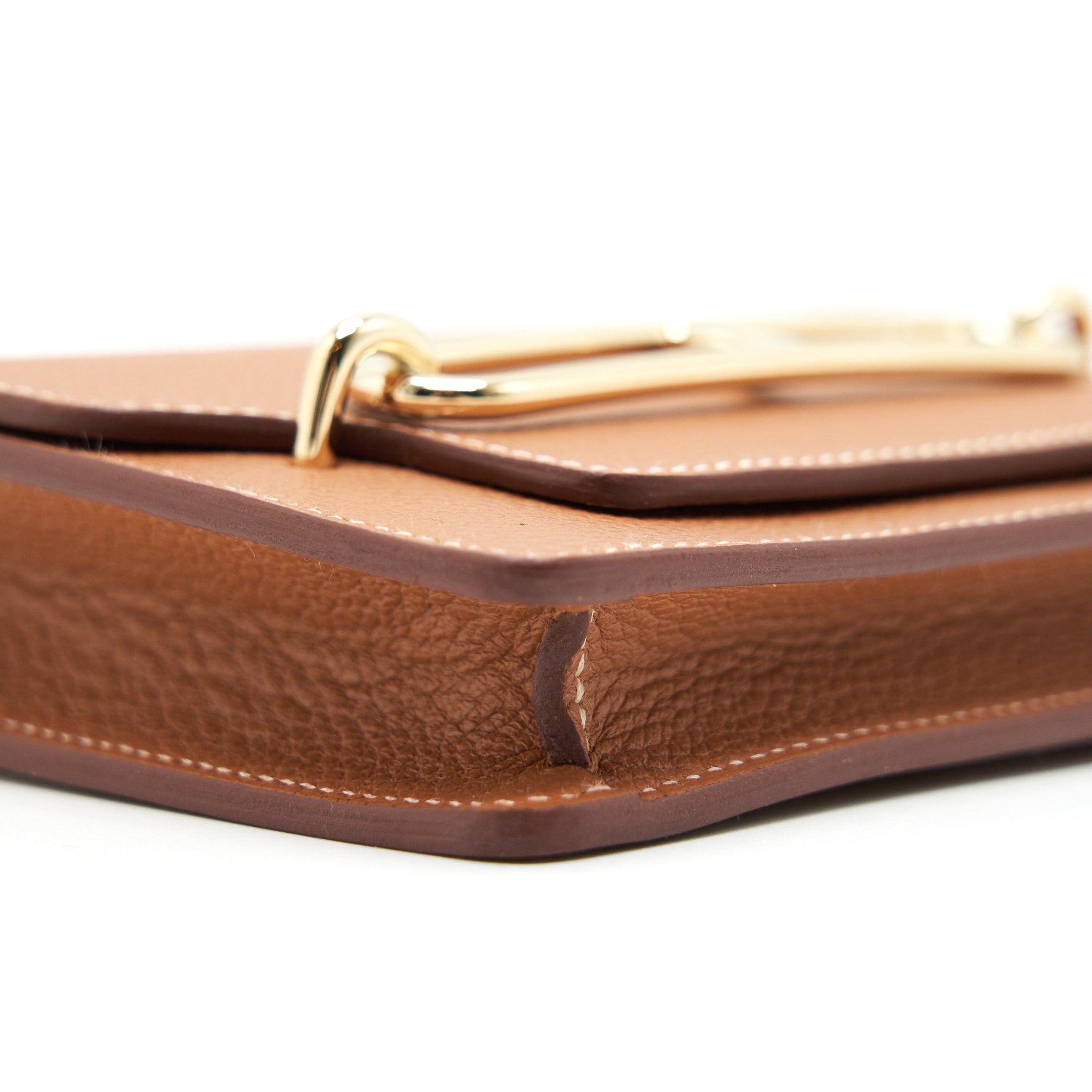 HERMES ROULIS SLIM EVERCOLOR GOLD WITH GHW