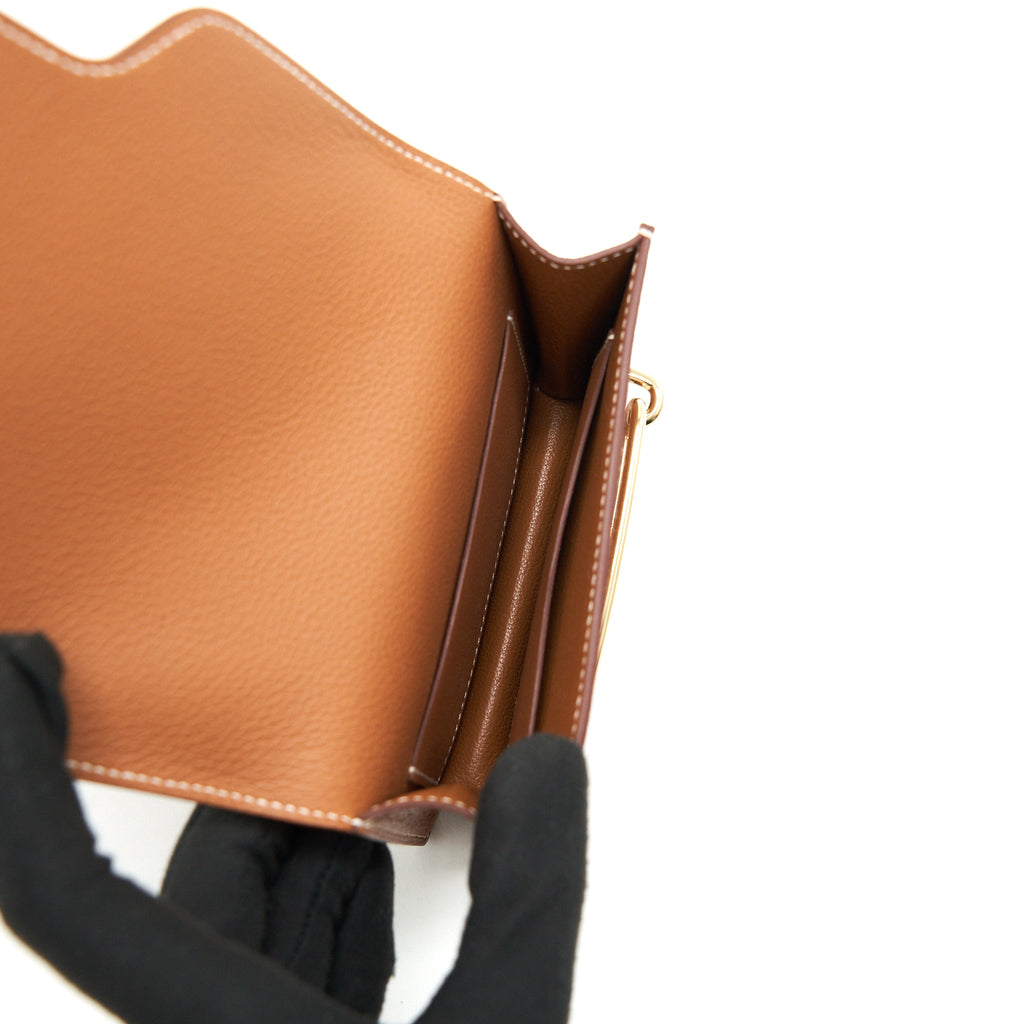 HERMES ROULIS SLIM EVERCOLOR GOLD WITH GHW