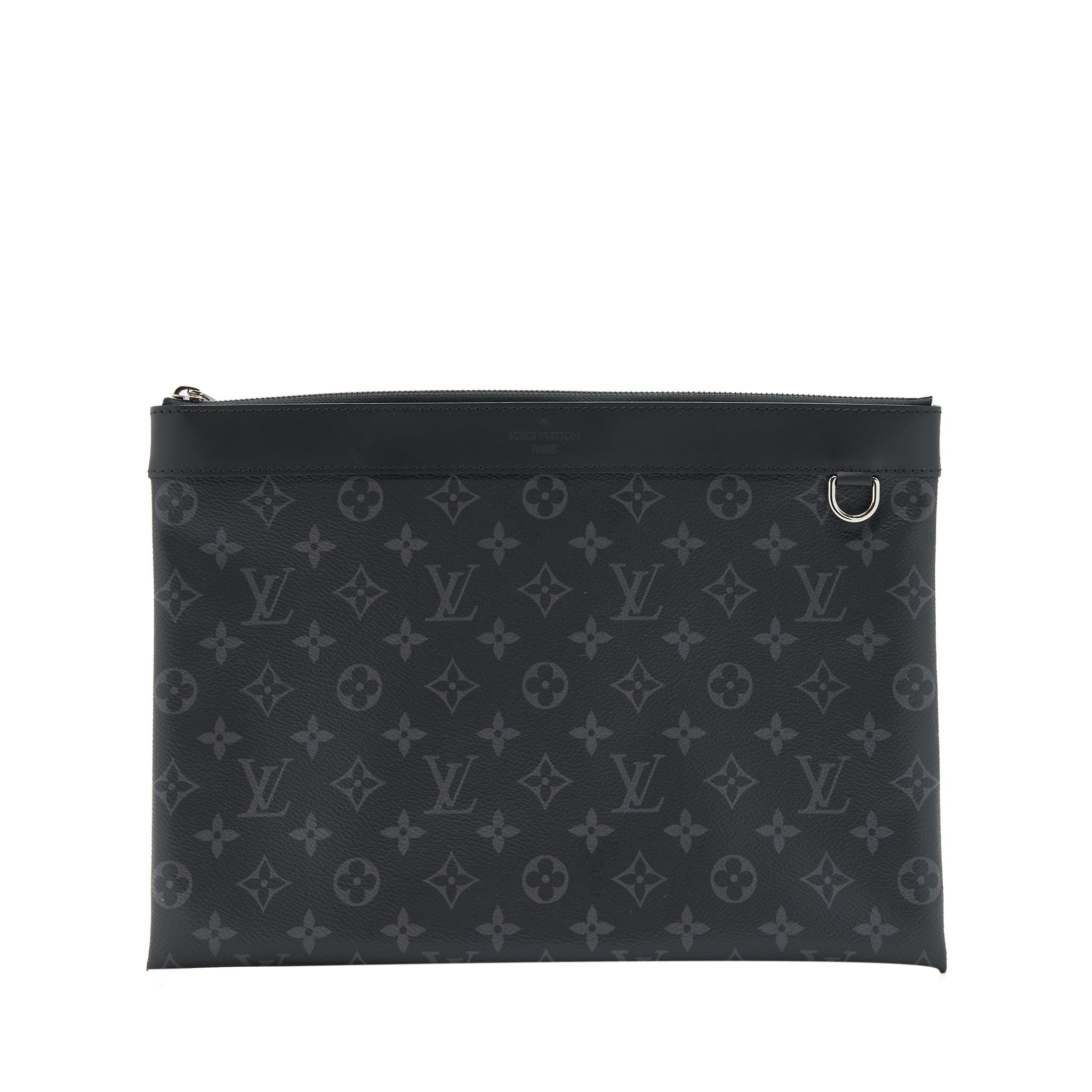 LOUIS VUITTON DISCOVERY POUCH MONOGRAM ECLIPSE COATED CANVAS