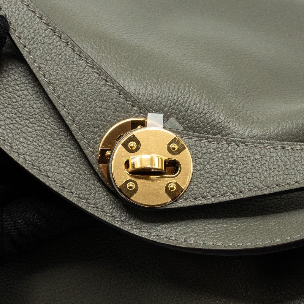 HERMES LINDY 26 EVERCOLOR GRIS MEYER GHW