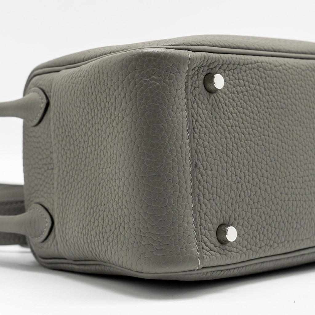HERMES MINI LINDY CLEMENCE GRIS MEYER SHW