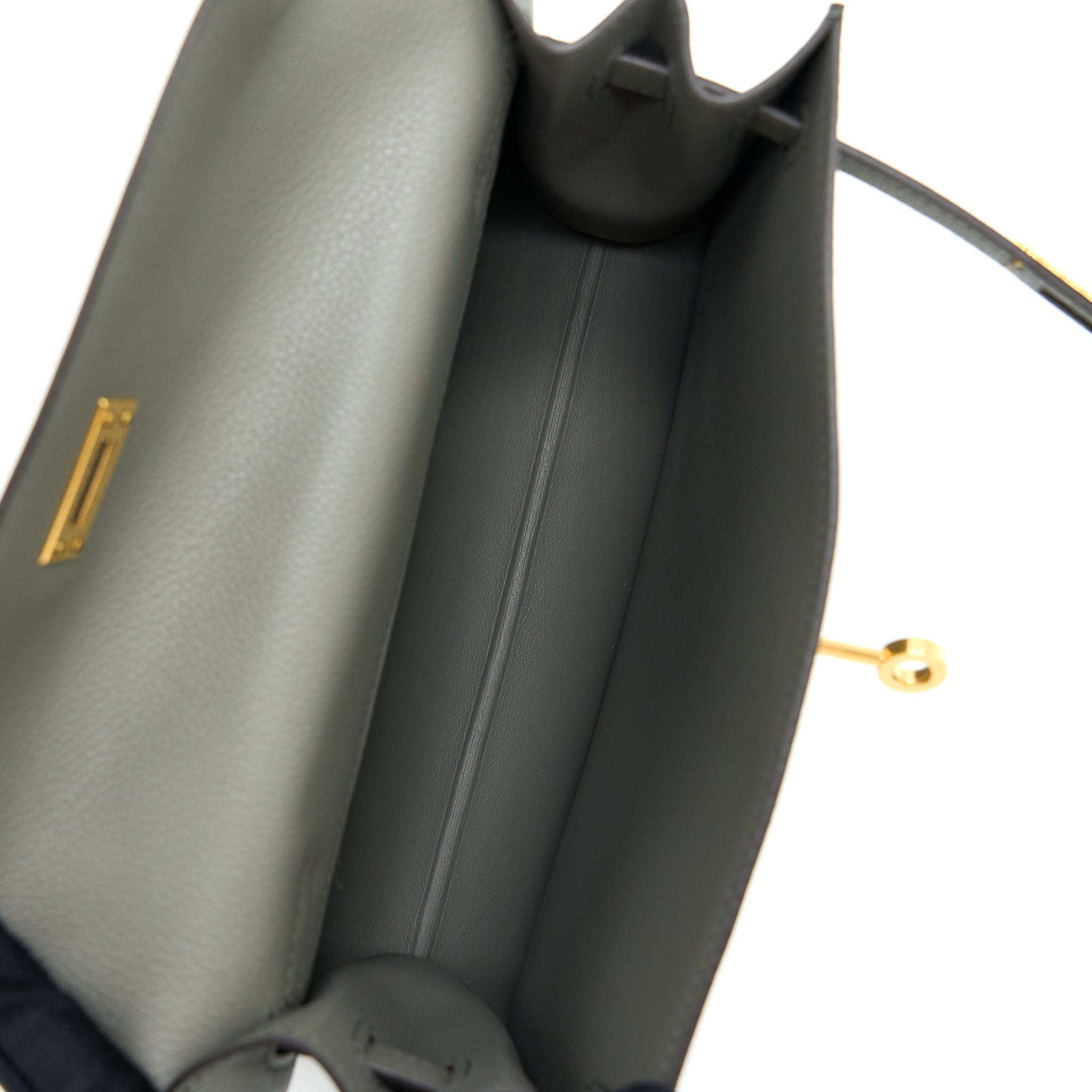 HERMES KELLY DANSE EVERCOLOR 0L GRIS MEYER GHW
