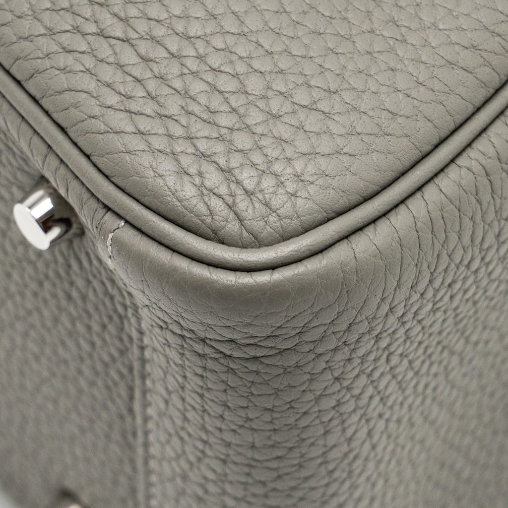 HERMES MINI LINDY CLEMENCE GRIS MEYER SHW