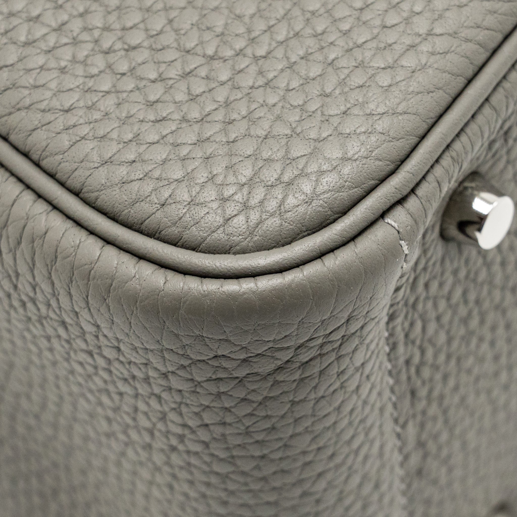 HERMES MINI LINDY CLEMENCE GRIS MEYER SHW