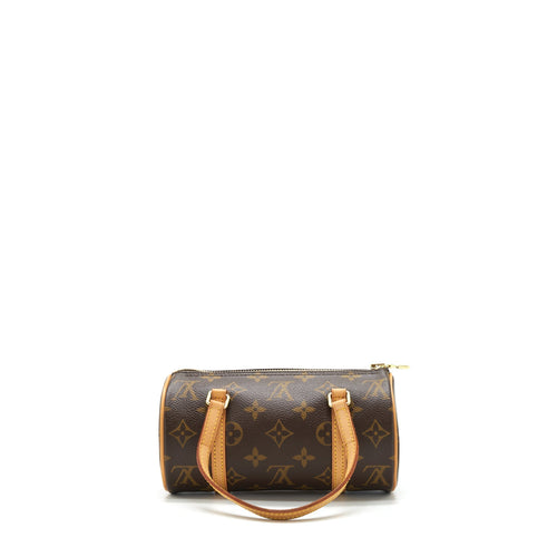 LOUIS VUITTON VINTAGE PAPILLON MINI 19 CM MONOGRAM CANVAS GHW