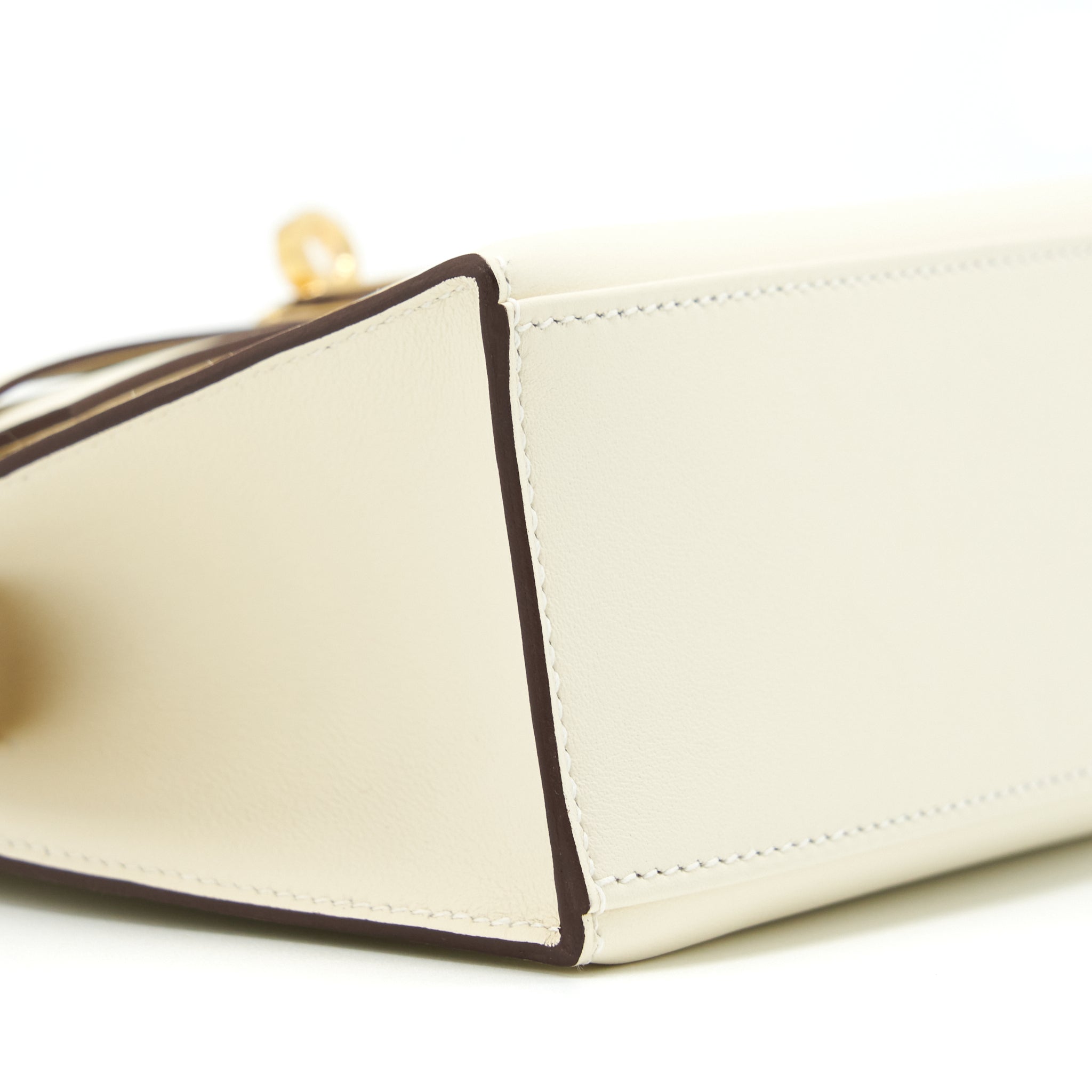 HERMES KELLY POCHETTE SWIFT NATA GHW